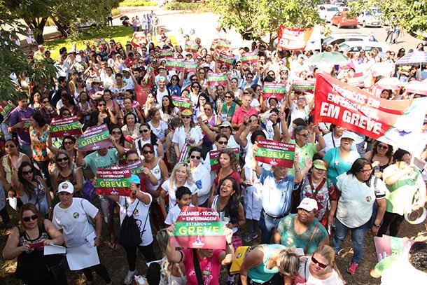 Segundo dia de greve: Sindate abraça o HBDF