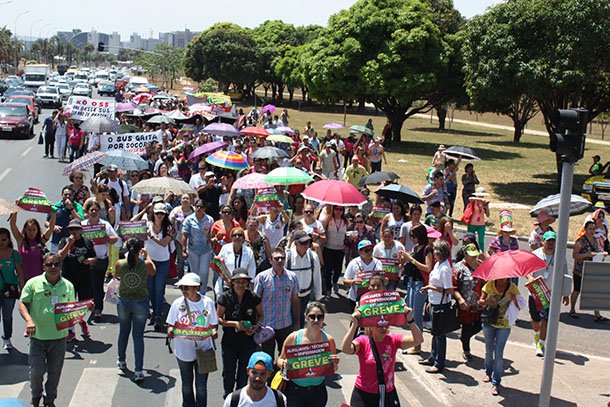 Segundo dia de greve: Sindate abraça o HBDF
