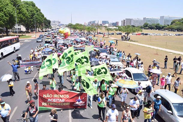 Os servidores não estão com medo