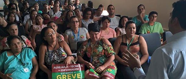 Sindate continua realizando assembleias nos hospitais regionais
