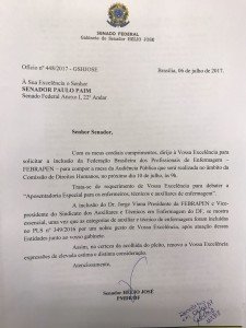 Ofício de Solicitação
