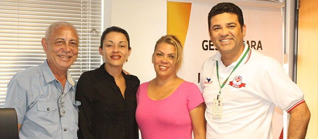 Reunião com a Chefe de Gabinete de Administração Pública Reunião