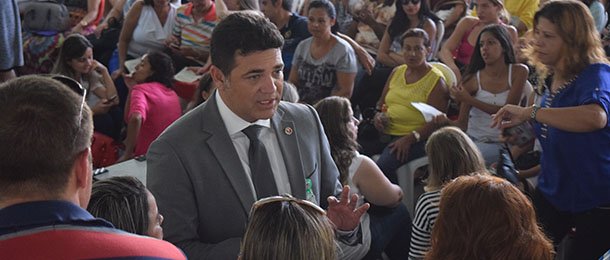 Sindate participa da posse dos novos servidores da SES/DF