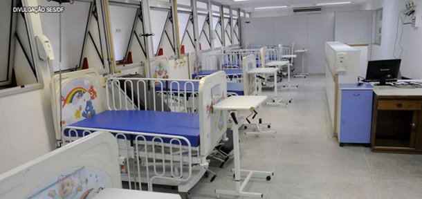 Pediatria do hospital do Gama volta a ser desativada, dois meses após reabertura da unidade