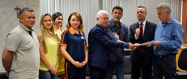 Sindate é recebido pelo governador e apresenta pauta da categoria