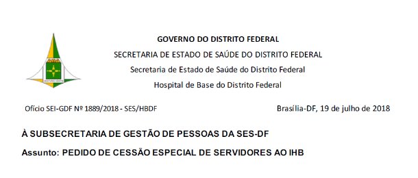 Lista atualizada dos técnicos em enfermagem que retornarão ao IHBDF