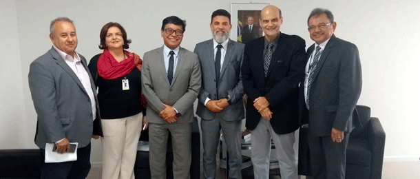 Jorge Vianna tem o primeiro encontro com o novo secretário de Saúde do DF, Osnei Okumoto