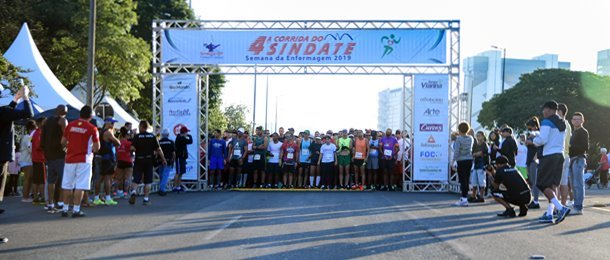Mais de mil pessoas participam da 4ª Corrida do Sindate-DF