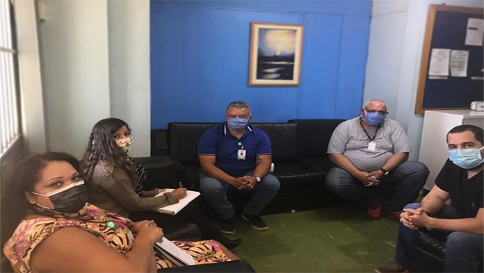 Sindate visita o Hospital Regional do Guará para apurar irregularidades