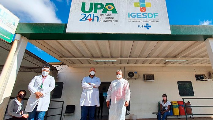 Ação Conjunta Covid-19 averigua fluxo de atendimento e condições de trabalho na UPA de São Sebastião