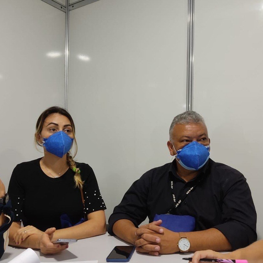 Diretores do Sindate vão até Hospital de Campanha do Autódromo para verificar condições de trabalho